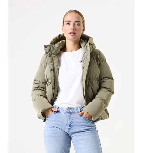 Dámská zimní bunda GARCIA ladies outdoor jacket Hnědá - GARCIA - GJ500907 5895 ladies outdoor jacket