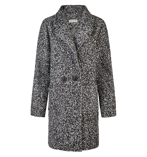 Zimní kabát BROADWAY Šedá - Broadway - 55003695 032 COAT REGFIT