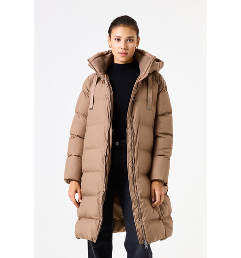 Dámský zimní kabát GARCIA ladies outdoor jacket Hnědá - GARCIA - GJ500904 5425 ladies outdoor jacket