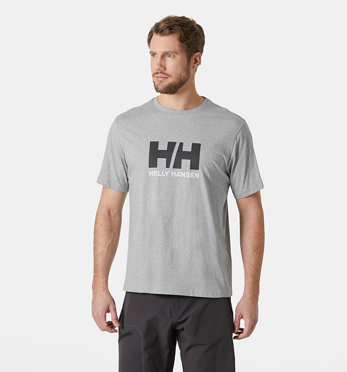 Pánské triko HELLY HANSEN HH LOGO T-SHIRT 3.0 Šedá - Helly Hansen - 54596 949 HH LOGO T-SHIRT 3.0