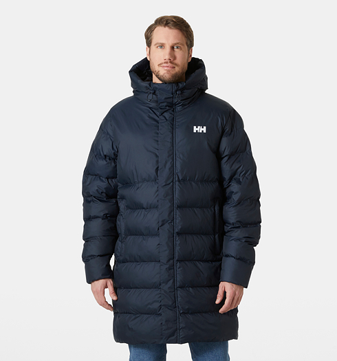 Pánský kabát HELLY HANSEN OSLO PUFFY PARKA Modrá - Helly Hansen - 53466 597 OSLO PUFFY PARKA