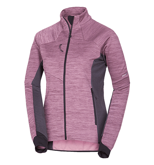 Dámská mikina NORTHFINDER JACLYN Fialová - NorthFinder - MI-4890OR 671 JACLYN