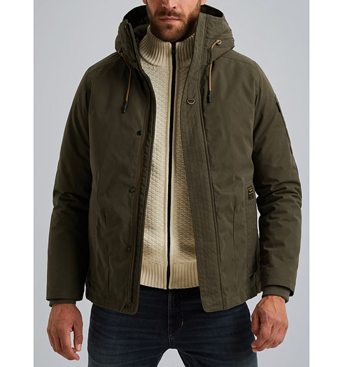 Pánská zimní bunda PME LEGEND ROCKLINER jacket Zelená - PME LEGEND - PJA2509125 8039 ROCKLINER jacket