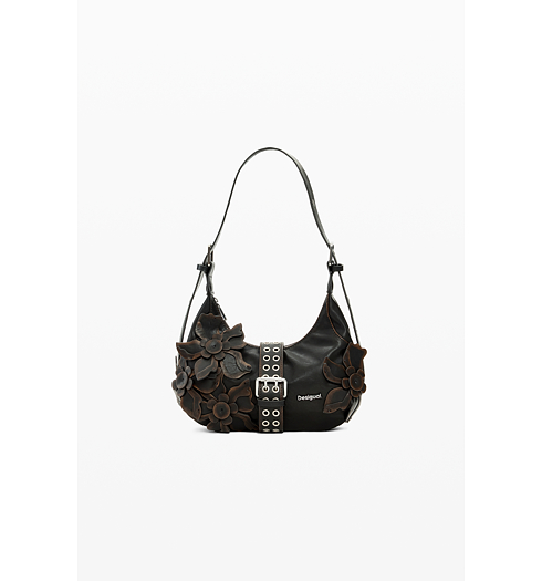 Dámská kabelka DESIGUAL CURIO CHOCO MARGOT Hnědá - DESIGUAL - 26SAXP96 6009 BAG CURIO CHOCO MARGOT