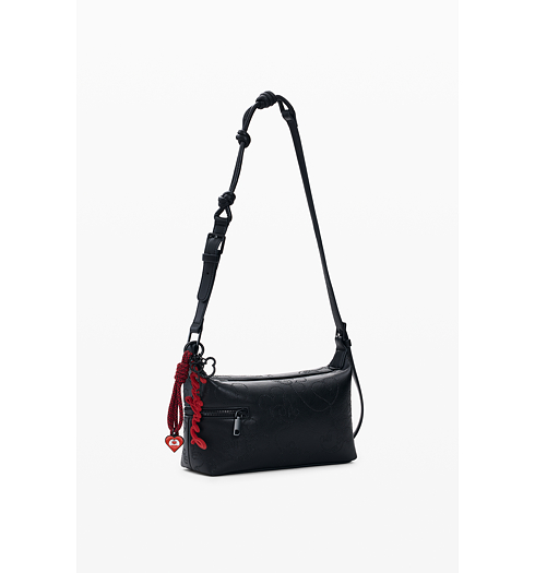 Dámská kabelka DESIGUAL MICKEY LINES HUNTINGTON MINI Černá - DESIGUAL - 26SAXP75 2000 BAG MICKEY LINES HUNTINGTON MINI