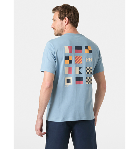 Pánské triko HELLY HANSEN SHORELINE T-SHIRT 3.0 Modrá - Helly Hansen - 54601 561 SHORELINE T-SHIRT 3.0