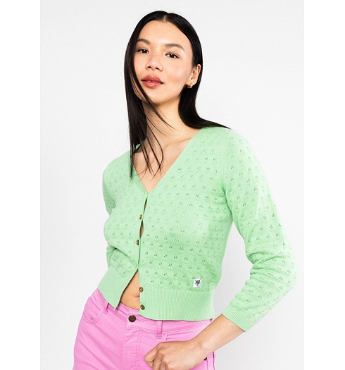 Dámský svetr Blutsgeschwister Sweet Petite Zelená - Blutsgeschwister - 001261-161 02043 Sweet Petite