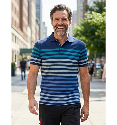 Pánská polokošile RAGMAN Modrá - Ragman - 9208391 70