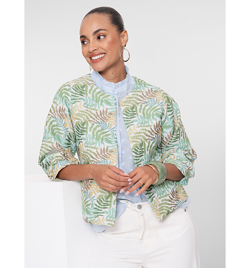 Dámská halenka Geisha jasje Zelená - Geisha - 65324-20 534 jasje