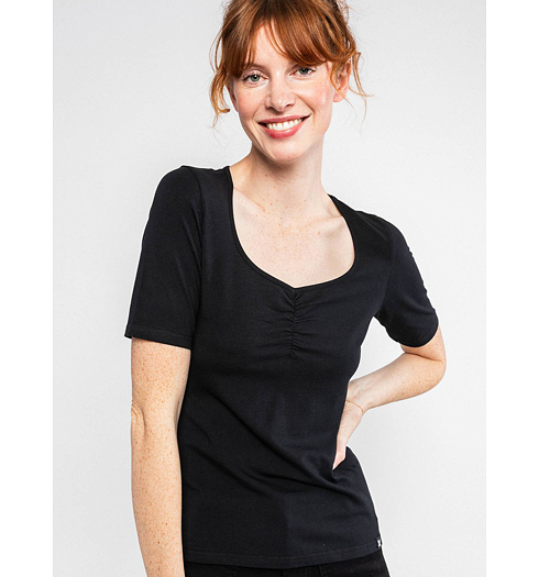 Dámské triko Blutsgeschwister Balconnet Féminin Černá - Blutsgeschwister - 001261-121 1314 Balconnet Féminin