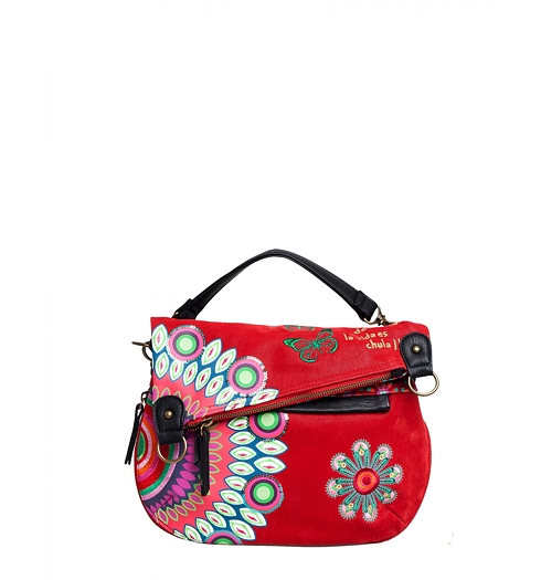 Dámská kabelka DESIGUAL BOLS_FOLDED CANDY 3000 CARMIN - DESIGUAL - 57X50T7 3000 BOLS_FOLDED CANDY