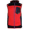 Pánská softshellová vesta NORTHFINDER DOMINIC 289 bright red