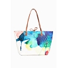 Dámská kabelka DESIGUAL BOLS CAPRI AQUARELLE 1000 BLANCO