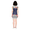 Dámské šaty DESIGUAL PRUDENCIA 5001 MARINO - DESIGUAL - 18SWVWCL 5001 VEST_PRUDENCIA
