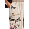 Dámské kalhoty DESIGUAL EDDY 6023 SAHARA - DESIGUAL - 18SWPW06 6023 PANT_EDDY