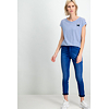 Dámské triko GARCIA T-SHIRT 2868-classic blue - GARCIA - B90205 2868 ladies Tshirt