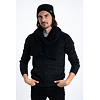 Pánský svetr GARCIA mens cardigan 60 black - GARCIA - J91258 60 mens cardigan