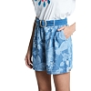 Dámské bermudy DESIGUAL PANT_PEARL HARBOUR 9022 BLUE MULTICOLOR - DESIGUAL - 20SWPN18 9022 PANT_PEARL HARBOUR