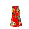 Dámské šaty DESIGUAL VEST_MEMPHIS 3202 RACING RED - DESIGUAL - 20SWVK79 3202 VEST_MEMPHIS