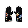 Dámské rukavice DESIGUAL FLOWERISH 2000 BLACK