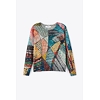 Dámský svetr DESIGUAL VEMAZZA 9019 TUTTI FRUTI - DESIGUAL - 20WWJFBU 9019 JERS_VEMAZZA