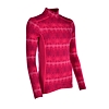 Dámské funkční triko HELLY HANSEN W HH MERINO MID GRAPHIC 1/2 ZI 184 PERSIAN RED / FROST - Helly Hansen - 48473 184 W HH MERINO MID GRAPHIC 1/2 ZI