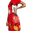 Dámské šaty DESIGUAL MICKEY 3036 ROJO CLAVEL - DESIGUAL - 21SWVKAY 3036 VEST_MICKEY
