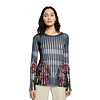 Dámský svetr DESIGUAL MACKAY 5000 NAVY - DESIGUAL - 21SWJF21 5000 JERS_MACKAY