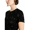 Dámské triko DESIGUAL GIUPESSA 2000 NEGRO - DESIGUAL - 21WWTK69 2000 TS_GIUPESSA