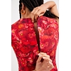 Dámské šaty DESIGUAL AMAPOLA 3000 CARMIN - DESIGUAL - 22SWVW68 3000 VEST_AMAPOLA