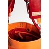 Dámská kabelka DESIGUAL HALF LOGO BUTAN 7002 ORANGE - DESIGUAL - 22SAXP37 7002 BOLS_HALF LOGO BUTAN