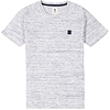 Pánské triko GARCIA mens T-shirt ss 292 dark moon - GARCIA - N21203 292 mens T-shirt ss