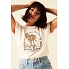 Dámské triko GARCIA ladies T-shirt ss 53-off white - GARCIA - Q20004 53 ladies T-shirt ss