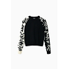 Dámský svetr DESIGUAL NOOR 1021 OFF WHITE - DESIGUAL - 22WWJF93 1021 JERS_NOOR