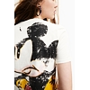 Dámské triko DESIGUAL PLSD TO MEET U MICKEY 1000 BLANCO - DESIGUAL - 22WWTK80 1000 TS_PLSD TO MEET U MICKEY