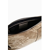 Dámská kabelka DESIGUAL LOGORAMA LEATHER DORTMUND 6001 TABACO - DESIGUAL - 22WAXL03 6001 BAG_LOGORAMA LEATHER DORTM