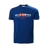 Pánské triko HELLY HANSEN RWB GRAPHIC T-SHIRT 607 DEEP FJORD