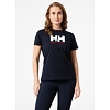 Dámské triko HELLY HANSEN W HH LOGO T-SHIRT 598 NAVY