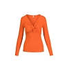 Dámské triko Blutsgeschwister Hot Knot Lacy orange 0210 - Blutsgeschwister - 001223-164-0210 Hot Knot Lacy orange