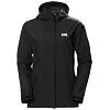 Dámská bunda HELLY HANSEN W PORTLAND RAIN JACKET 990 BLACK - Helly Hansen - 20177 990 W PORTLAND RAIN JACKET