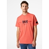 Pánské triko HELLY HANSEN RWB GRAPHIC T-SHIRT 284 PEACH ECHO