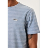 Pánské triko GARCIA mens T-shirt ss 4815 stone blue - GARCIA - D31205 4815 mens T-shirt ss