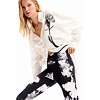 Dámské legins DESIGUAL AGNES 2000 BLACK - DESIGUAL - 23WWKK02 2000 LEGGING AGNES