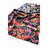 Dámský šátek DESIGUAL 23WAIA23 6007 SCARF HIGH FLOWERS 6007 BROWN - DESIGUAL - 23WAIA23 6007 SCARF HIGH FLOWERS