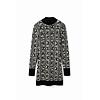 Dámské šaty DESIGUAL FRANCESCA-LACROIX 2000 BLACK - DESIGUAL - 23WWVF01 2000 VEST FRANCESCA-LACROIX