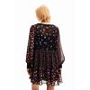 Dámské šaty DESIGUAL 24SWVW20 2000 VEST_DUQUE 2000 BLACK - DESIGUAL - 24SWVW20 2000 VEST_DUQUE