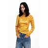 Dámský svetr DESIGUAL 25WWJF38 8018 JERS OTTAWA 8018 YELLOW