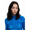 Dámský svetr DESIGUAL 25WWJF38 5000 JERS OTTAWA 5000 BLUE - DESIGUAL - 25WWJF38 5000 JERS OTTAWA