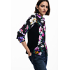 Dámská košile DESIGUAL 25WWCW15 2000 CAM COSTADILLO 2000 BLACK - DESIGUAL - 25WWCW15 2000 CAM COSTADILLO