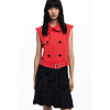 Dámský fashion kabát DESIGUAL 25WWEW17 3092 TRENCH MULTIRED 3092 RED - DESIGUAL - 25WWEW17 3092 TRENCH MULTIRED